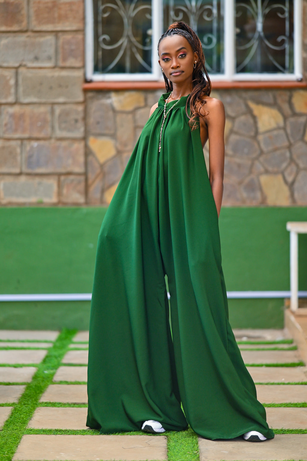 Bahari Jumpsuit-Green